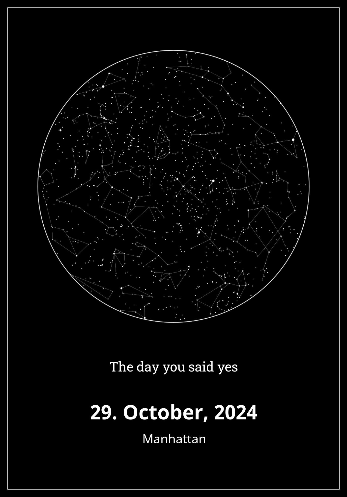 Simple Star Map